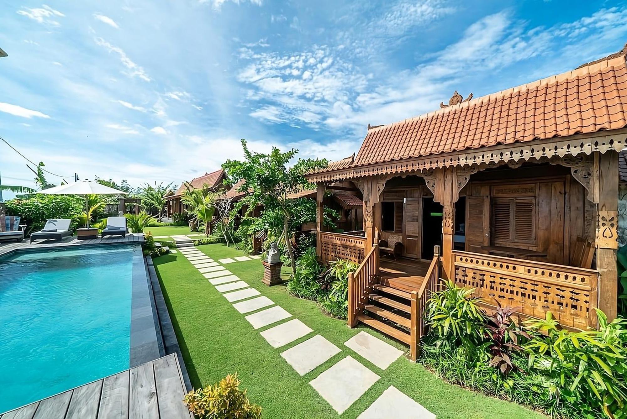 Lima Beach Inn Munggu Exterior foto